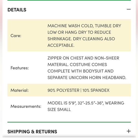 Tipsy Elves Unicorn 🦄 Costume - Picture 4 of 9